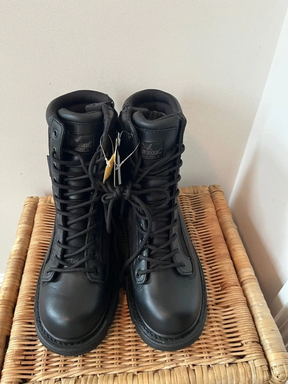 Thorogood 8” Tactical Waterproof Side Zip Boots Size 7M NWT